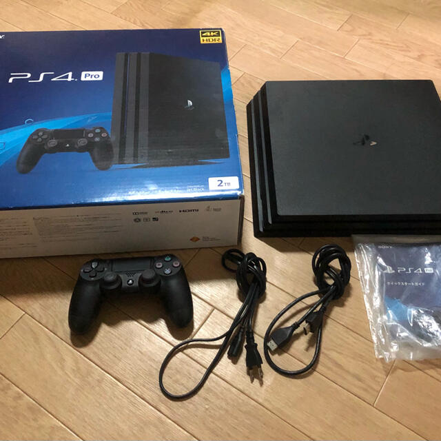 ゲームソフト/ゲーム機本体Ps4 pro CUH-7200CB01 2tb