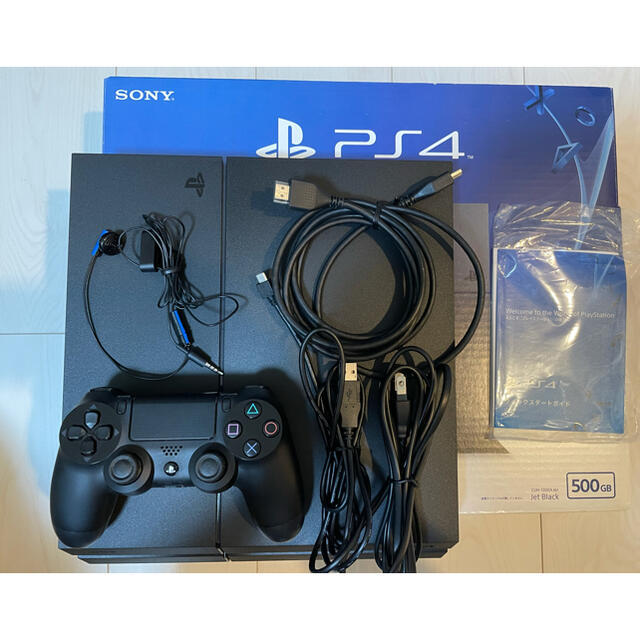 PlayStation4(プレイステーション4)のSONY PlayStation4 CUH-1200A B01 エンタメ/ホビーのゲームソフト/ゲーム機本体(家庭用ゲーム機本体)の商品写真