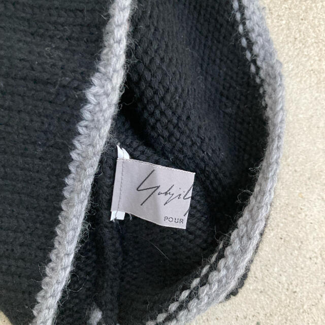 Yohji Yamamoto(ヨウジヤマモト)のyohji yamamoto 04aw archive knit cap メンズの帽子(ニット帽/ビーニー)の商品写真