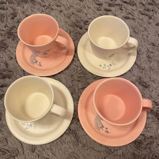 アフタヌーンティー(AfternoonTea)のAfternoon Tea   MOOMIN  ティーカップ&ソーサー４脚SET(グラス/カップ)