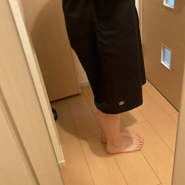 Dickies(ディッキーズ)のDickies ハーフパンツ 黒 レディースのパンツ(ハーフパンツ)の商品写真