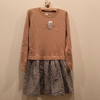 ギャップキッズ(GAP Kids)の【新品】GAP KIDS  ワンピース  M 130 140(ワンピース)