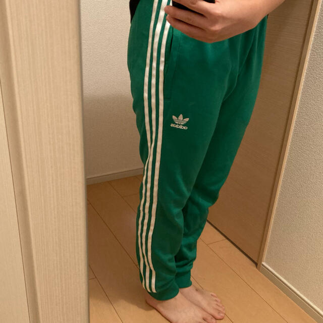 adidas(アディダス)のadidas ジャージ パンツ 緑 メンズのトップス(ジャージ)の商品写真