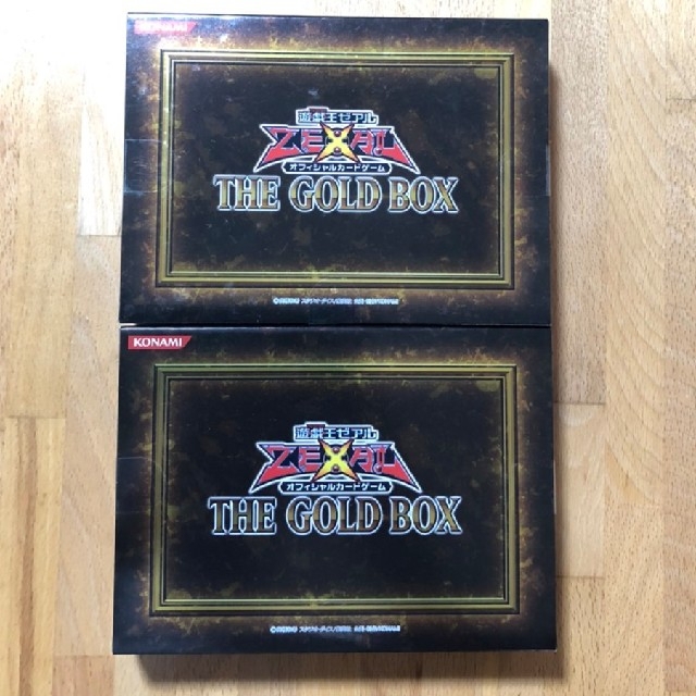 遊戯王 THE GOLD BOX 未開封 セット