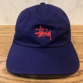 ステューシー(STUSSY)のステューシー パープル　キャップ(キャップ)