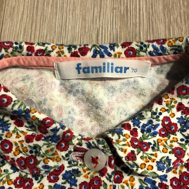 familiar(ファミリア)のfamiliar ワンピース & ブラウスセット キッズ/ベビー/マタニティのベビー服(~85cm)(ワンピース)の商品写真