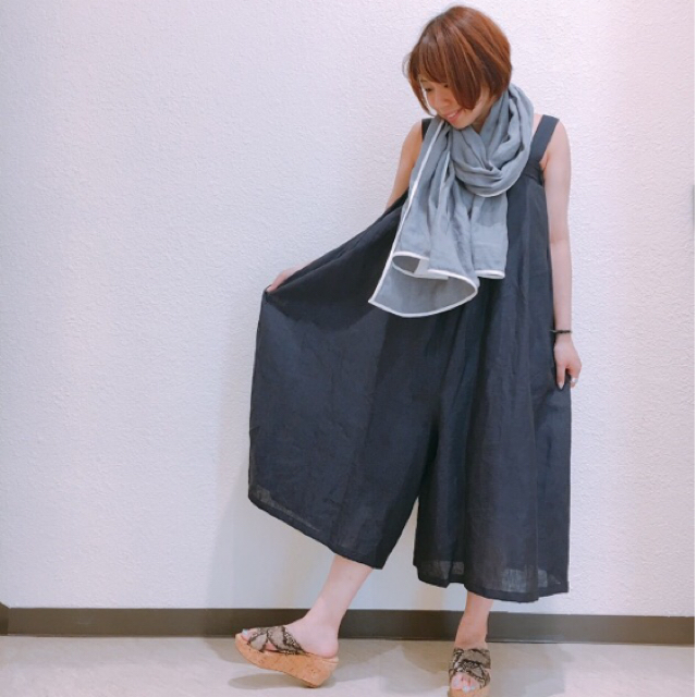 美品】AK+1 by EFFE BEAMS 2WAYスカーチョ 美品】AK+1 by EFFE BEAMS 2WAYスカーチョ
