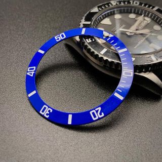 セイコー(SEIKO)の7S26-0040 SKX031 インナー ベゼル 青 ブルー サブ 緑夜光(腕時計(アナログ))