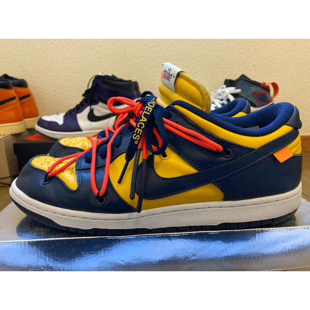 Off White Dunk Low Michigan 27.5cm