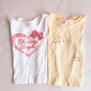 シャーリーテンプルうさぎセット トップス(Tシャツ/カットソー) 新品