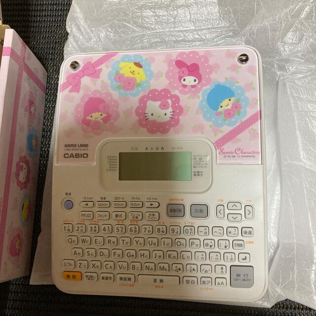 CASIO(カシオ)のカシオ　ネームランド　サンリオバージョン エンタメ/ホビーのおもちゃ/ぬいぐるみ(キャラクターグッズ)の商品写真