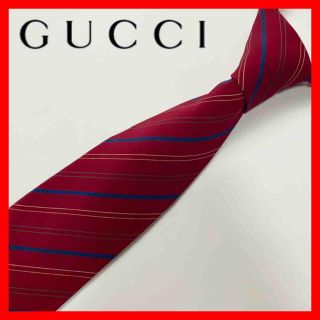 グッチ(Gucci)の【激安大特価★大人気ブランド】GUCCI   ネクタイ   レッド(ネクタイ)