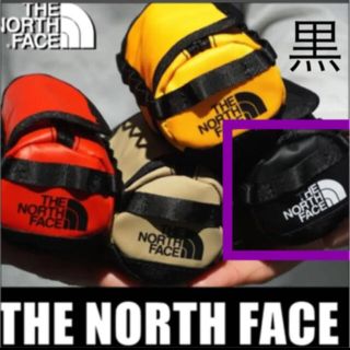 ザノースフェイス(THE NORTH FACE)の【未開封新品】ノースフェイス　小物入れ　ミニポーチ　耐久性素材　キーリング付　黒(ポーチ)