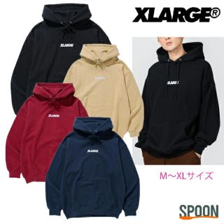 エクストララージ(XLARGE)のエクストララージ　X L  ブラック　新品未使用最終値下げ(パーカー)