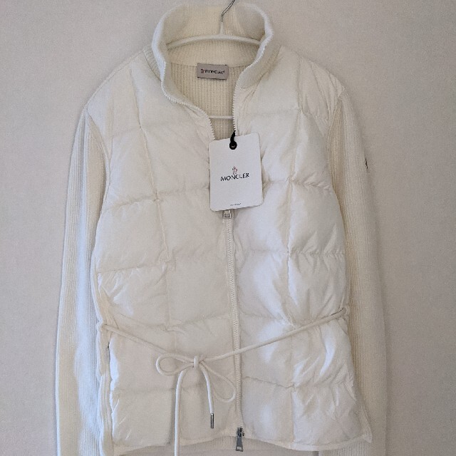 【新品正規品】 Moncler ツーマテリアル カーディガン