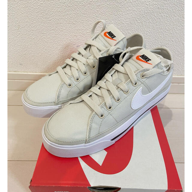 新品 NIKE ナイキ コートレガシー キャンバス 23.5㎝