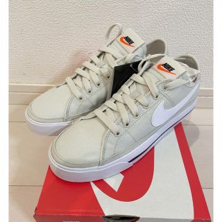 ナイキ(NIKE)の新品 NIKE ナイキ コートレガシー キャンバス 23.5㎝(スニーカー)