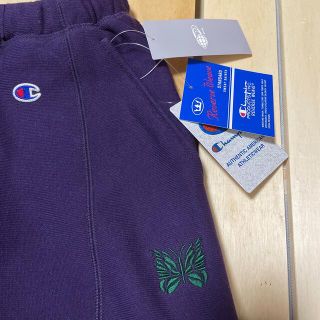 needles×champion×beams boy新品スウェットヒザデルパンツ