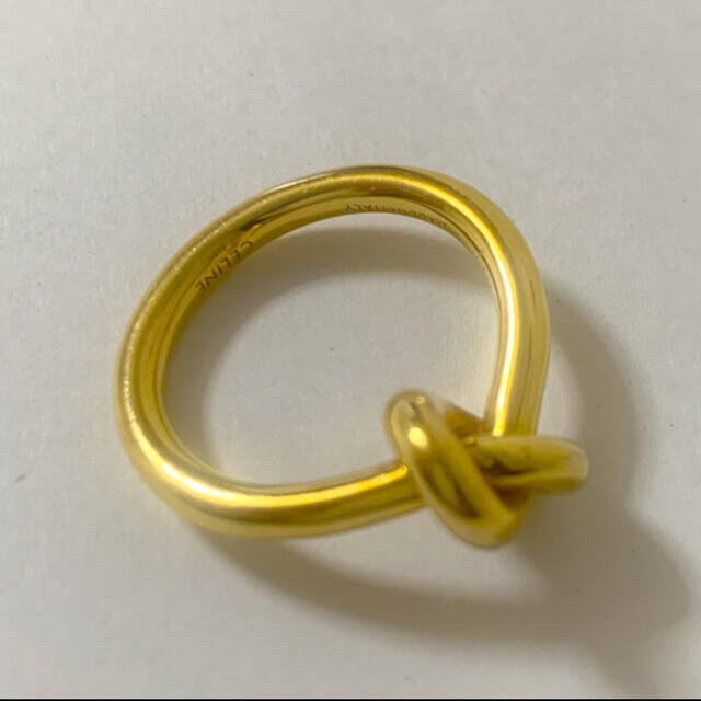 値下げ不可】celine セリーヌ ノットリング knot ring 指輪