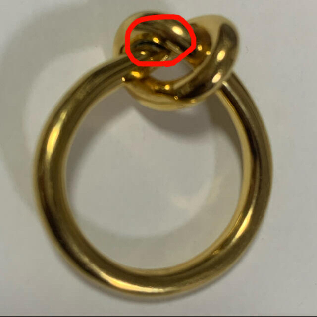 値下げ不可】celine セリーヌ ノットリング knot ring 指輪