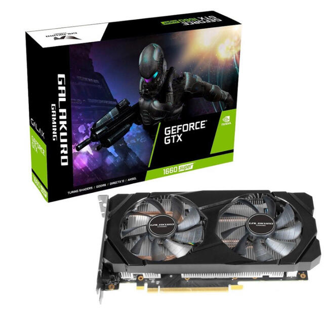 スマホ/家電/カメラ玄人志向 GeForce GTX 1660 SUPER 新品未使用