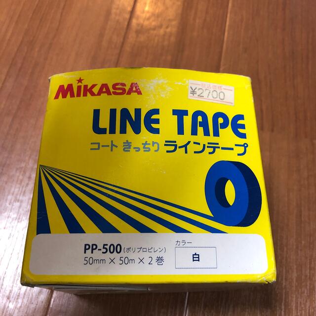 MIKASA(ミカサ)のミカサ　ラインテープ　50mm×50m スポーツ/アウトドアのスポーツ/アウトドア その他(バレーボール)の商品写真