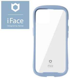 アイフォーン(iPhone)のiFace Reflection iPhone13ProMax ペールブルー(iPhoneケース)