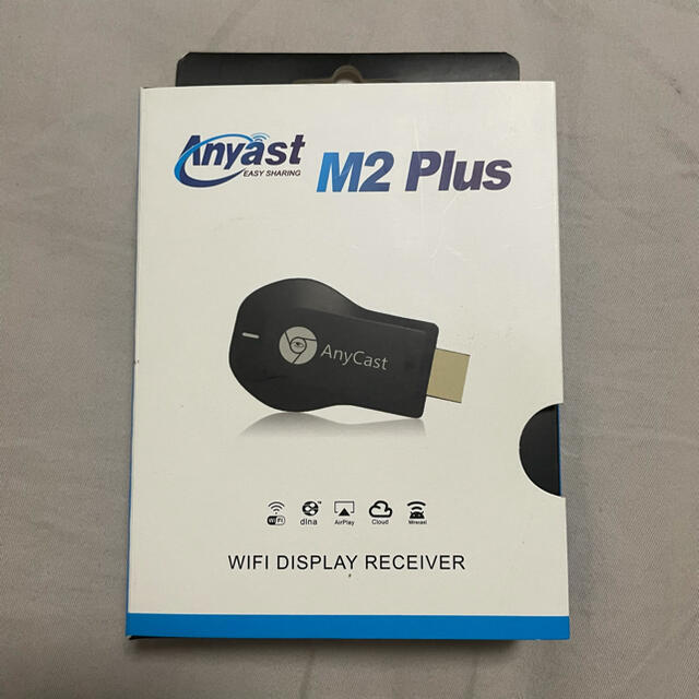 anycast HDMI ミラーリング スマホ/家電/カメラのテレビ/映像機器(映像用ケーブル)の商品写真