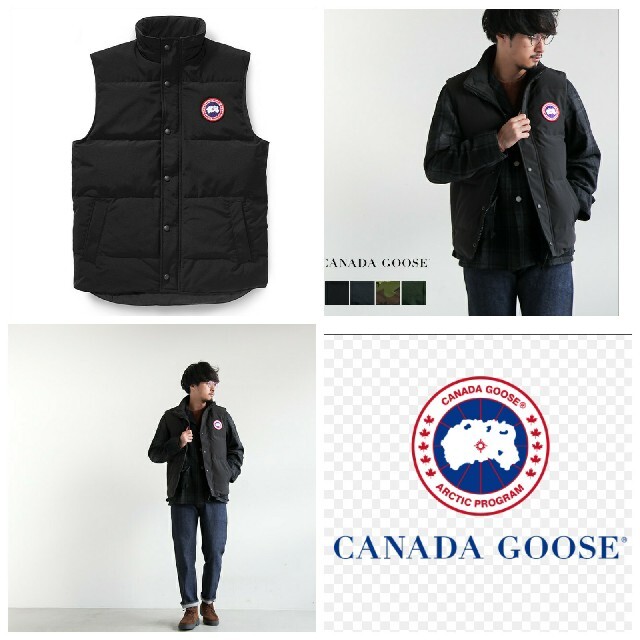 CANADA GOOSE(カナダグース)の未使用/2021も超人気/完売モデルCANADA GOOSEガーソンダウンベスト メンズのジャケット/アウター(ダウンベスト)の商品写真