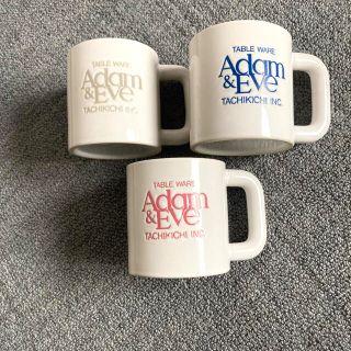 タチキチ(たち吉)の【送料無料】Adam&Eve アダムとイブ たち吉 マグカップ 陶器 3点セット(グラス/カップ)