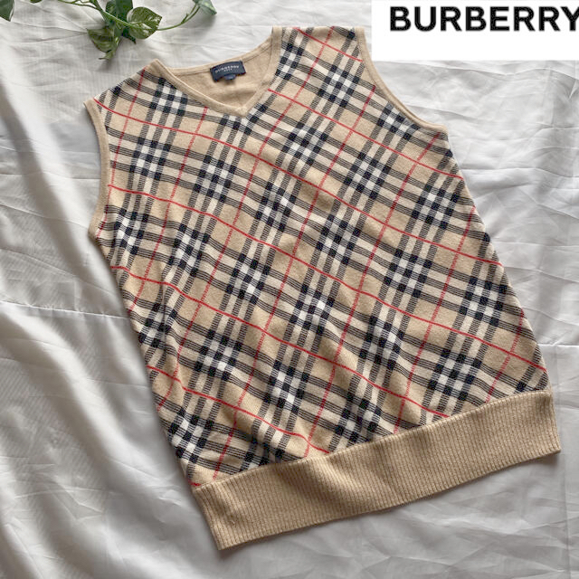 BURBERRY(バーバリー)の⭐️BURBERRY GOLF⭐️バーバリーゴルフ ニットベルト カシミヤ入り スポーツ/アウトドアのゴルフ(ウエア)の商品写真