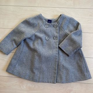 ベビーギャップ(babyGAP)の【専用】ノーカラーコート　90  GAP (コート)