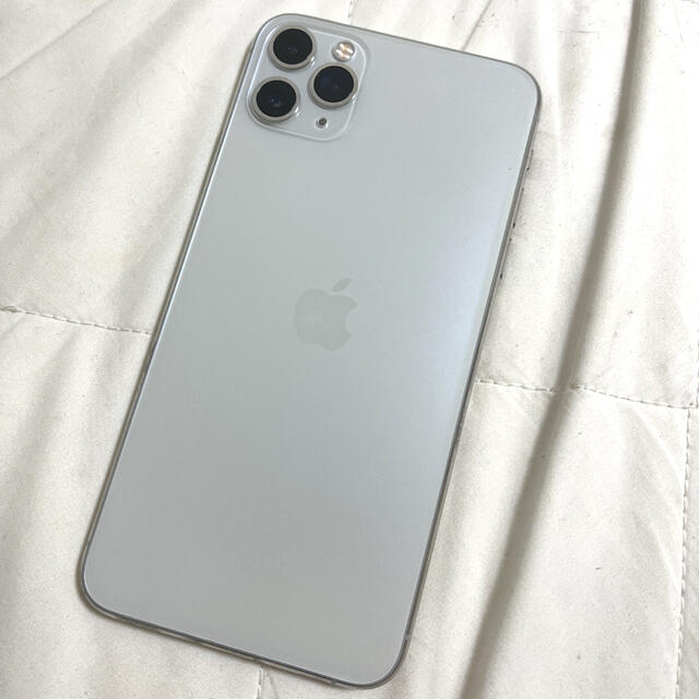 極美品 SIM フリー ロックなし iPhone 11 Pro Max シルバー