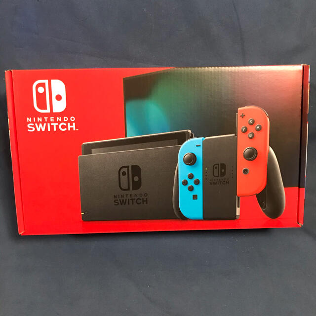 任天堂スイッチJoy-Con(L)ブルー(R)レッド新品未開封2021年9月購入