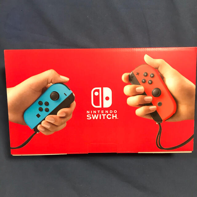 任天堂スイッチJoy-Con(L)ブルー(R)レッド新品未開封2021年9月購入