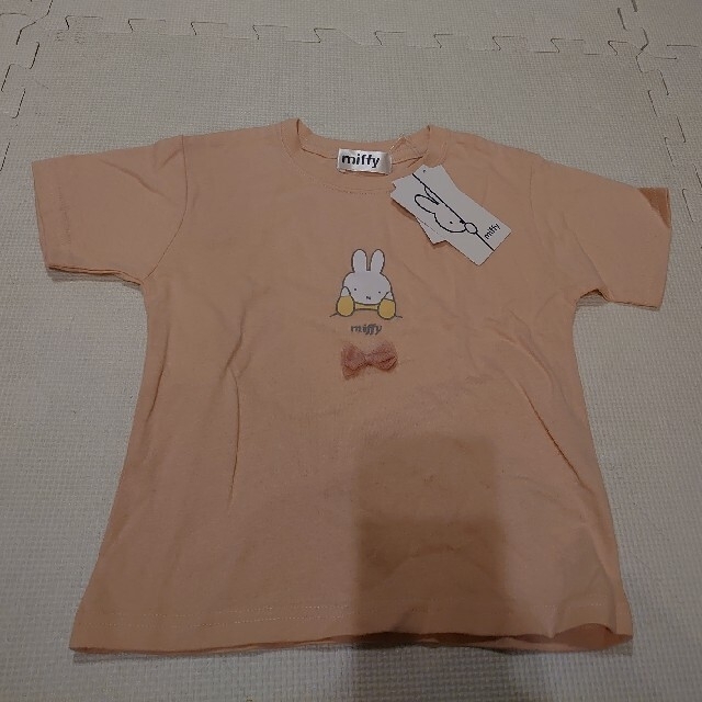 しまむら(シマムラ)のミッフィー リボンつきTシャツ 100 キッズ/ベビー/マタニティのキッズ服女の子用(90cm~)(Tシャツ/カットソー)の商品写真