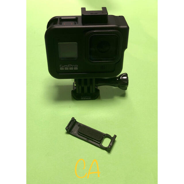 Gopro 8 バッテリーカバー Type-c アクセサリー タイムラプス スマホ/家電/カメラのカメラ(ビデオカメラ)の商品写真