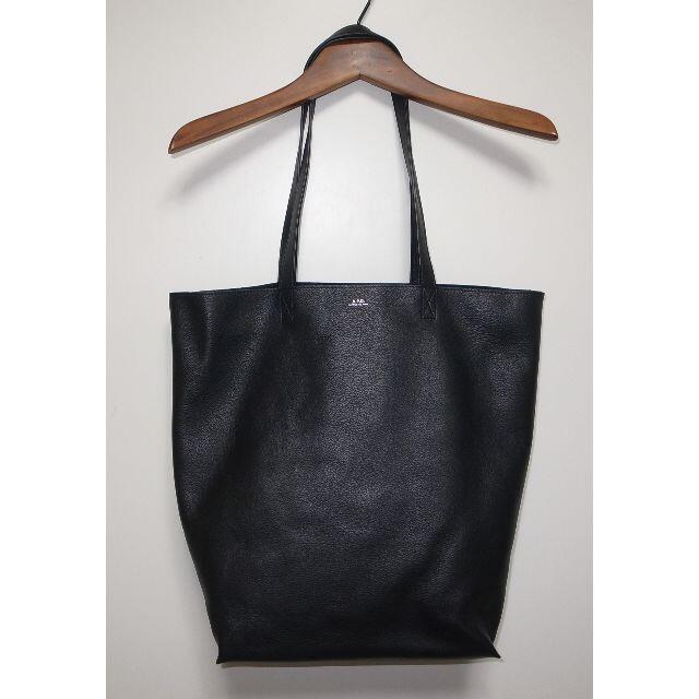 APC maiko tote bag レザー トートバッグ blackのサムネイル