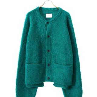 サンシー(SUNSEA)のstein 20aw kid mohair cardigan(カーディガン)