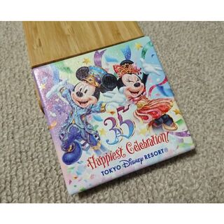 ディズニー(Disney)の【非売品】東京ディズニー リゾート ディズニーランド35周年 コンパクトミラー(ノベルティグッズ)