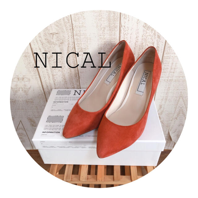 ORiental TRaffic(オリエンタルトラフィック)の【NICAL】本革スエードポインテッドトゥパンプス（22㎝） レディースの靴/シューズ(ハイヒール/パンプス)の商品写真