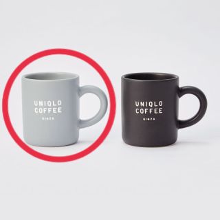 ユニクロ(UNIQLO)の非売品 ユニクロ 銀座 ノベルティカップ 未使用　コーヒーマグカップ(ノベルティグッズ)