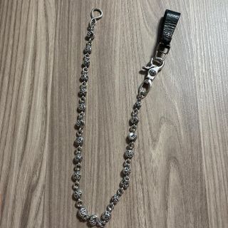 クロムハーツ(Chrome Hearts)の仁来夢様　クロムハーツ　Chrome Hearts クロスボール　(ウォレットチェーン)