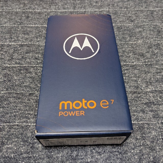 【新品未使用】モトローラ moto e7 powerコーラルレッド