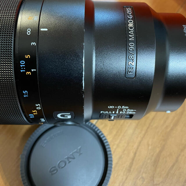 SONY(ソニー)のSONY FE 90mm F2.8 マクロ G OSS Eマウント スマホ/家電/カメラのカメラ(レンズ(単焦点))の商品写真