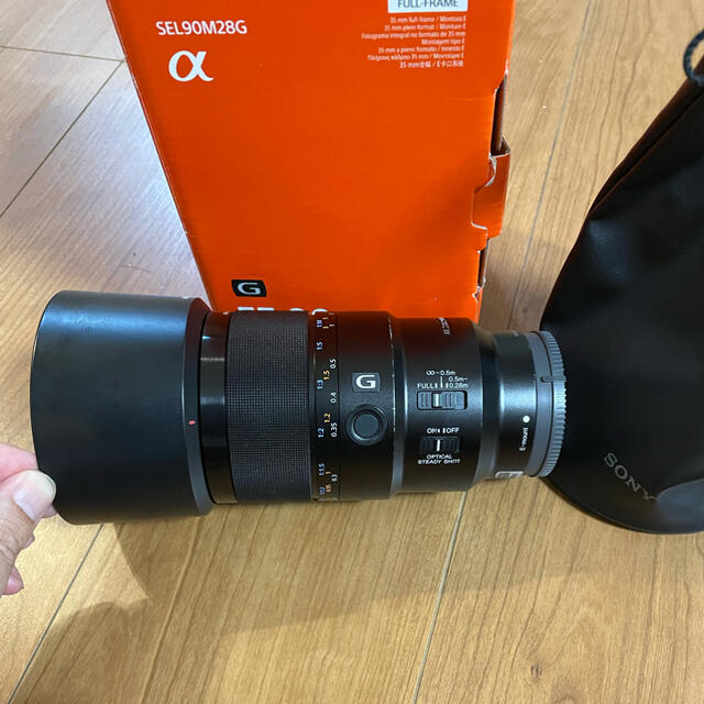 SONY(ソニー)のSONY FE 90mm F2.8 マクロ G OSS Eマウント スマホ/家電/カメラのカメラ(レンズ(単焦点))の商品写真