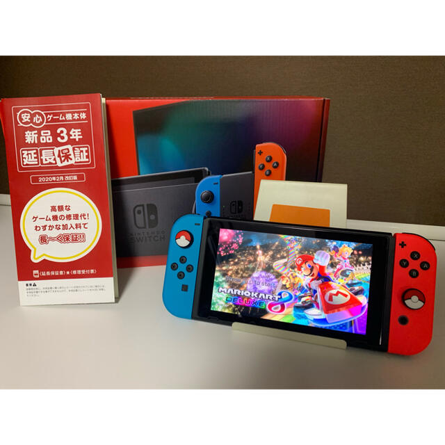 美品 Nintendo Switch JOY-CON ネオンブルーネオンレッド 新作からSALE
