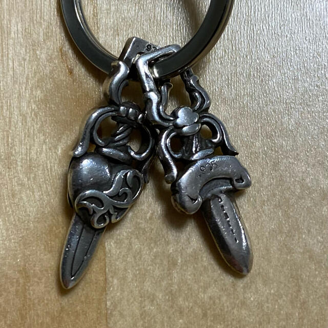 Chrome Hearts(クロムハーツ)のキーチェーン　シルバー925 メンズのファッション小物(キーホルダー)の商品写真