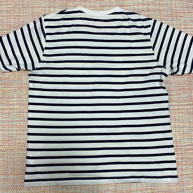 GU(ジーユー)のボーダー Tシャツ レディースのトップス(Tシャツ(半袖/袖なし))の商品写真