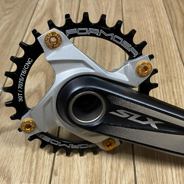 SHIMANO(シマノ)の【masa様専用】シマノ SLX クランク FC-M670 スポーツ/アウトドアの自転車(パーツ)の商品写真